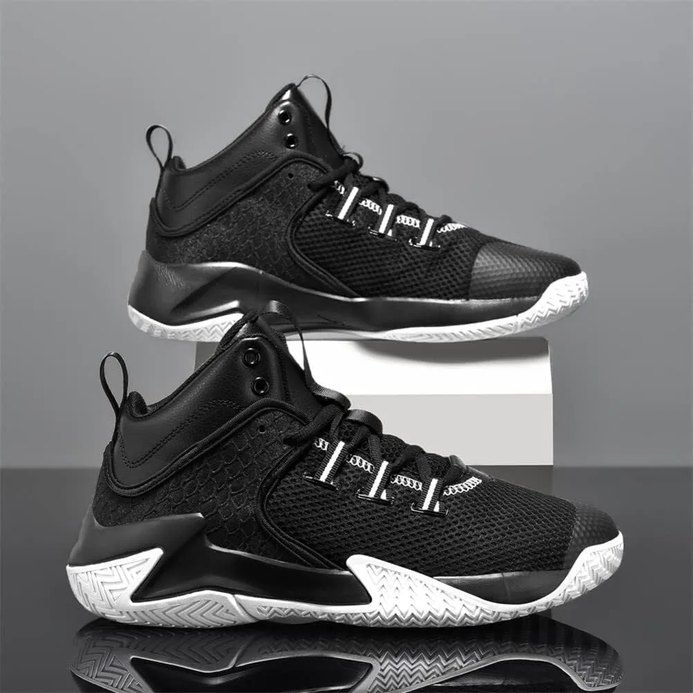 Men's Basketball Shoes are Breathable Anti Slip Wear-Resistant Fashionable Sports Training Boots