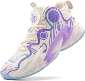 Men's Basketball Shoes are Breathable Fashionable Athletic Non Slip Wear-Resistant Training Boots