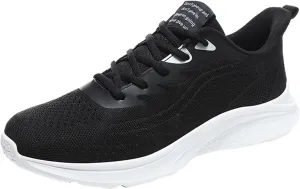 Men's Lightweight Cushion Sneakers Lightweight Breathable Slip On Running Shoe Men's Arch Support Insole Shoes