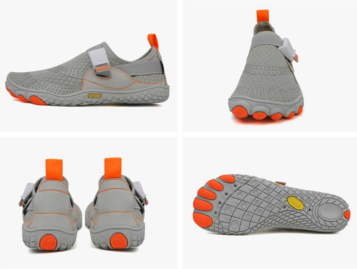 Mens Lightweight Minimalist Shoes Lightweight Breathable Slip On Running Shoe Men's Arch Support Insole Shoes