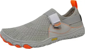 Mens Lightweight Minimalist Shoes Lightweight Breathable Slip On Running Shoe Men's Arch Support Insole Shoes