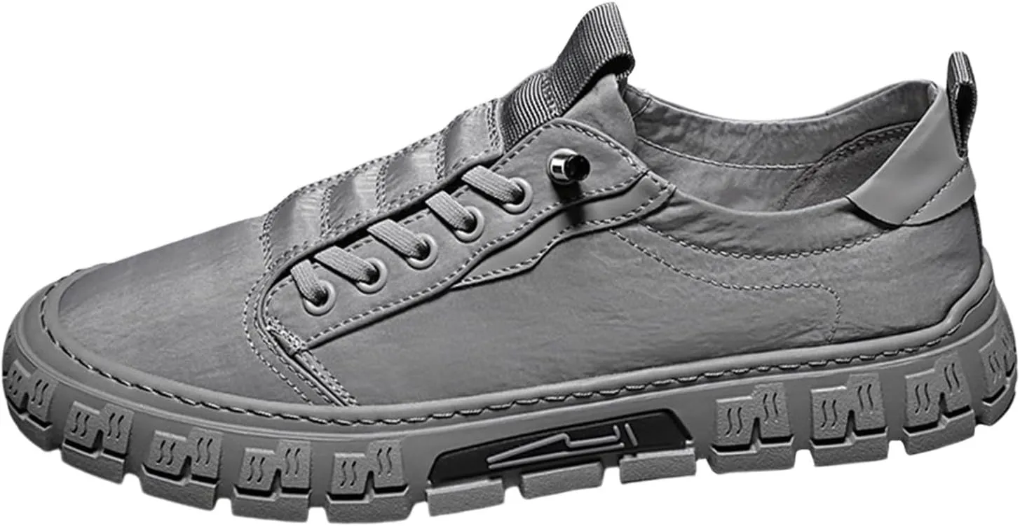 Men's Lightweight Non Slip Barefoot Shoes Lightweight Breathable Slip on Running Shoe Non Slip Barefoot Sneaker