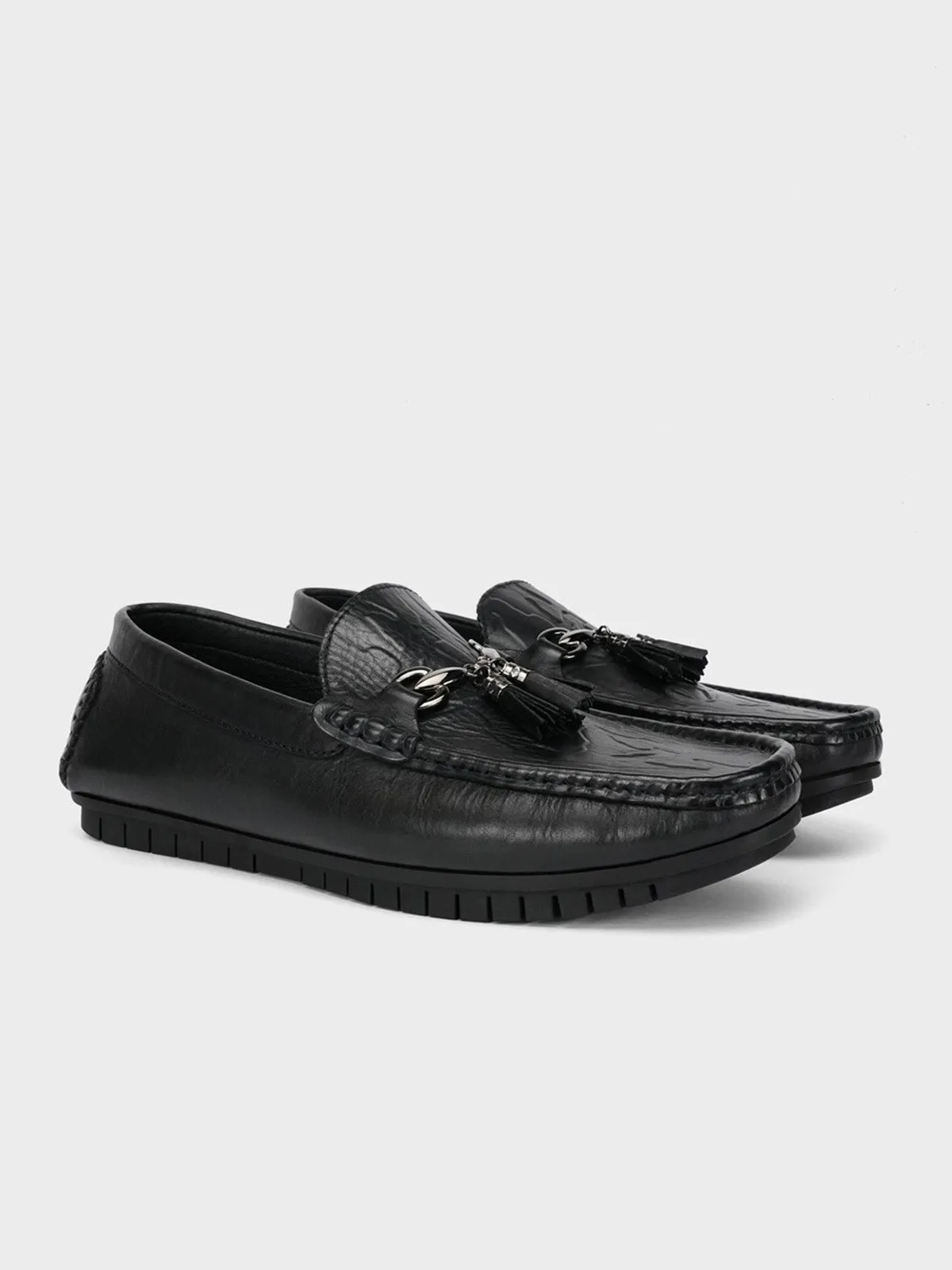 Mens "OBERON" Comfy Slip on Moccasins