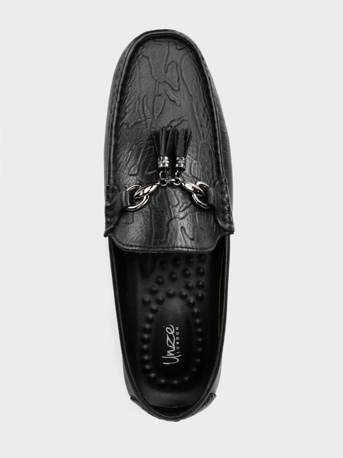 Mens "OBERON" Comfy Slip on Moccasins