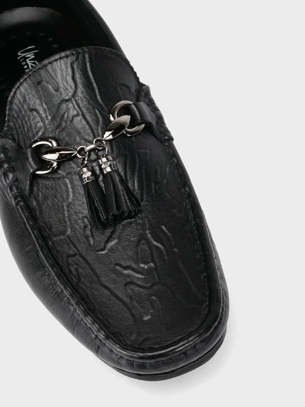 Mens "OBERON" Comfy Slip on Moccasins