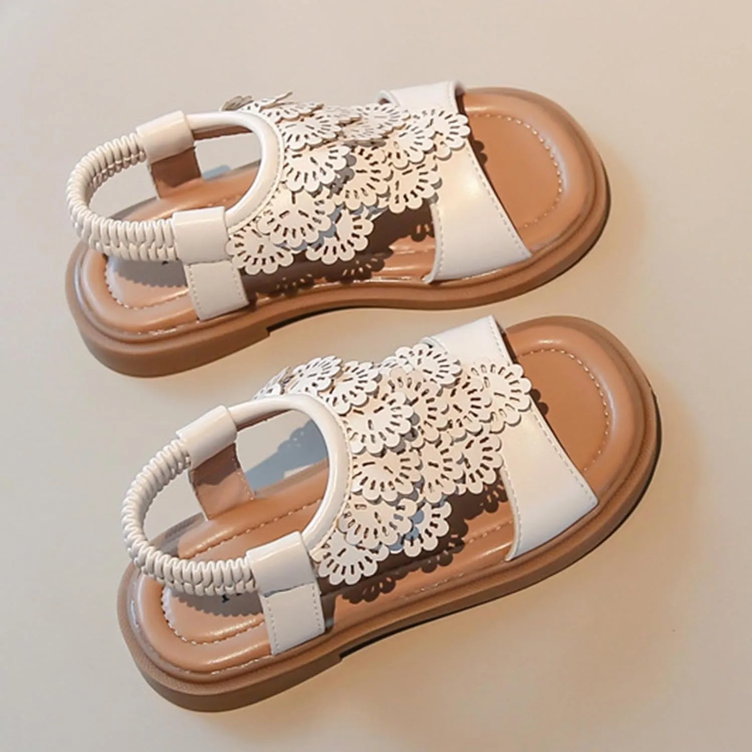 out Sandals for Girls Trendy Flat Boho Sandal Comfy Beach Outwear Hiking School Footwear Summer Shoes