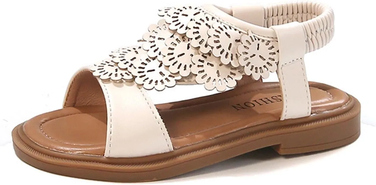 out Sandals for Girls Trendy Flat Boho Sandal Comfy Beach Outwear Hiking School Footwear Summer Shoes