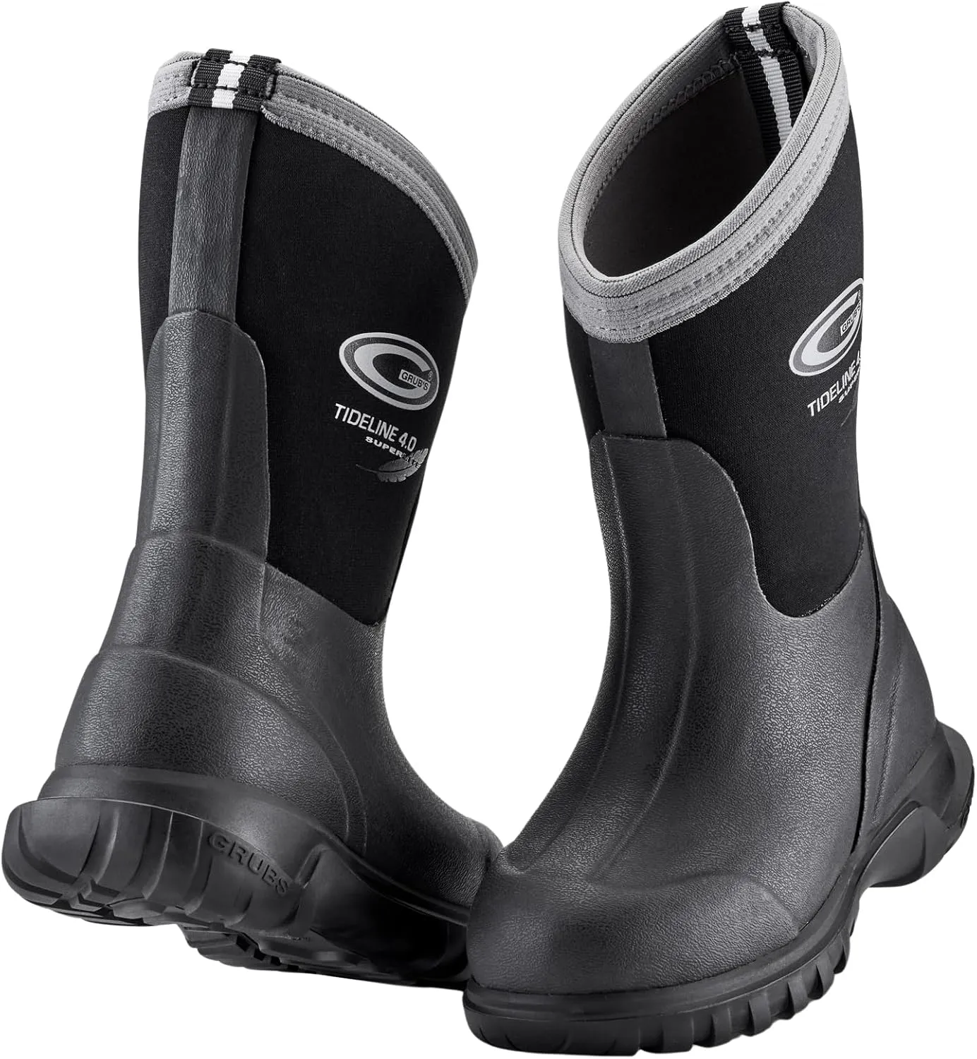 Outdoor Boots Child Tideline Waterproof Black TID-000Y