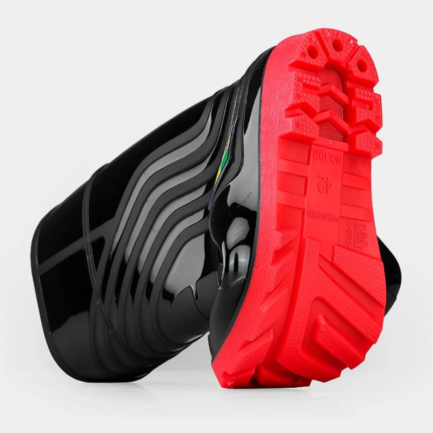 Outdoor Work Booties Men's Outdoor All Match Rain Boots Mid Tube Non Slip Waterproof Rubber Shoes Outdoor Gardening Work