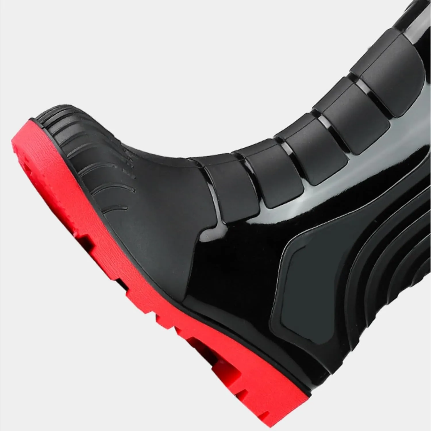 Outdoor Work Booties Men's Outdoor All Match Rain Boots Mid Tube Non Slip Waterproof Rubber Shoes Outdoor Gardening Work