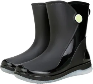 Outdoor Work Booties Women's Waterproof Rain Boots Non Slip Kitchen Work Versatile Short Boots Outdoor Gardening Work