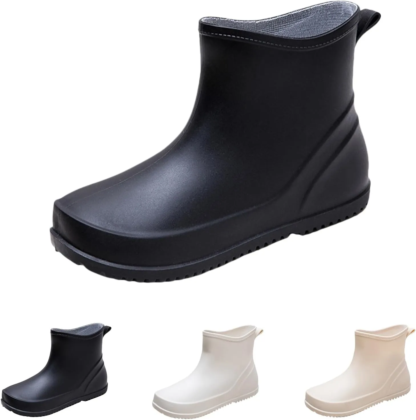 Rain Boots for Women Lightweight Warm Waterproof Rain Boots Anti-Slipping Garden Boots Rain Boots for Outdoor