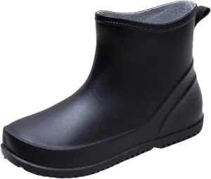 Rain Boots for Women Lightweight Warm Waterproof Rain Boots Anti-Slipping Garden Boots Rain Boots for Outdoor