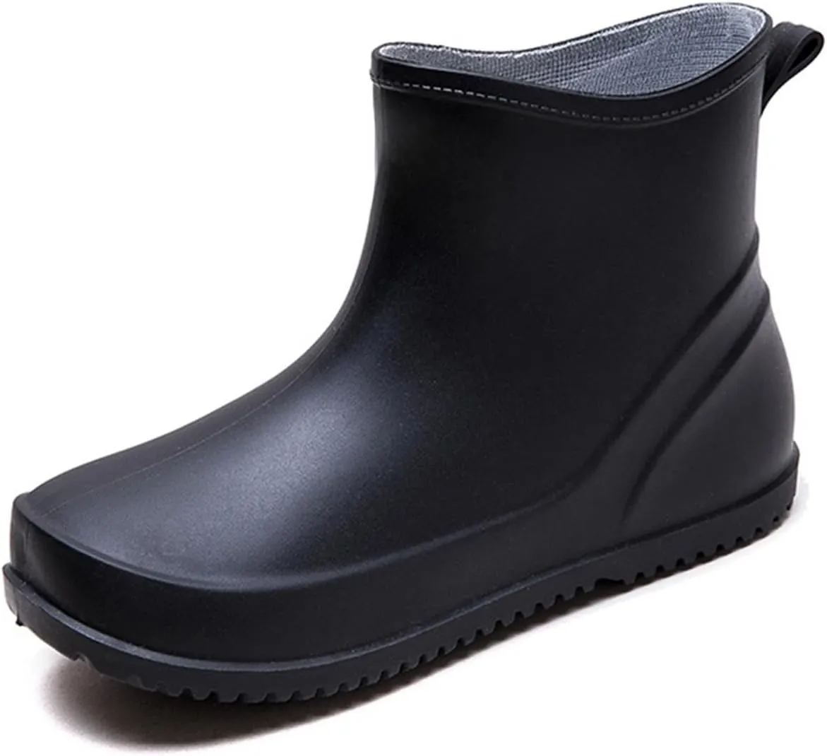 Rain Boots for Women Lightweight Warm Waterproof Rain Boots Anti-Slipping Garden Boots Rain Boots for Outdoor