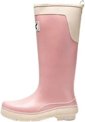 Rain Boots Rainboots Women's High Top Rain Boots Outdoor Water Boots Non Slip Waterproof Rubber Shoes Rain Boots For Outdoor