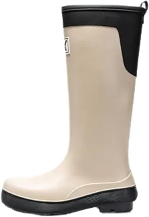Rain Boots Rainboots Women's High Top Rain Boots Outdoor Water Boots Non Slip Waterproof Rubber Shoes Rain Boots For Outdoor
