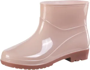 Rain Boots Women Women's Short Rain Boots Waterproof Garden Shoes Outdoor Work Boot for Hunting Gardening Farming