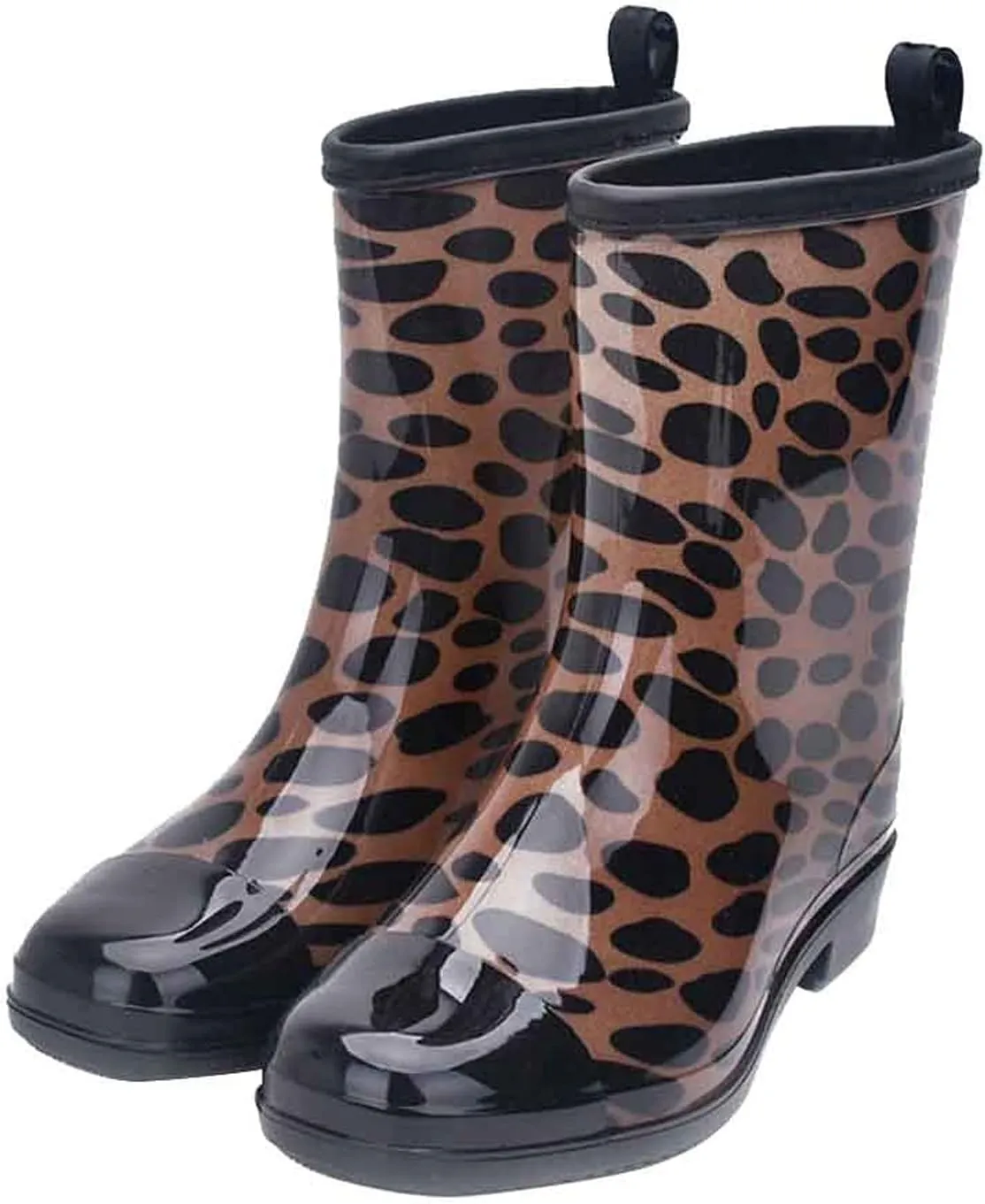 Rubber Outdoor Shoes Water Rain Women's Boots Mid Style Punk Boots Women's Boots Goulashes Women