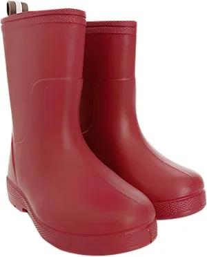Solid Rain Boots Toddler Children Soft Pull On Rainboots Boys Girls Classic Water Shoes Baby Anti Slip Garden Boots