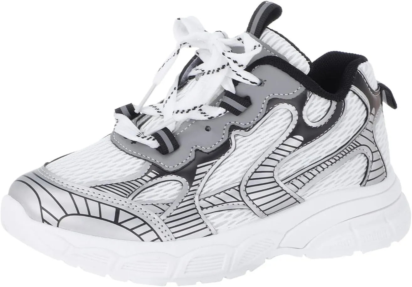 Toddler Baby Sneakers Fashionable Children Sports Boys and Girls Thick Non Slip Boy Solid Tied Shoes Casual Shoes