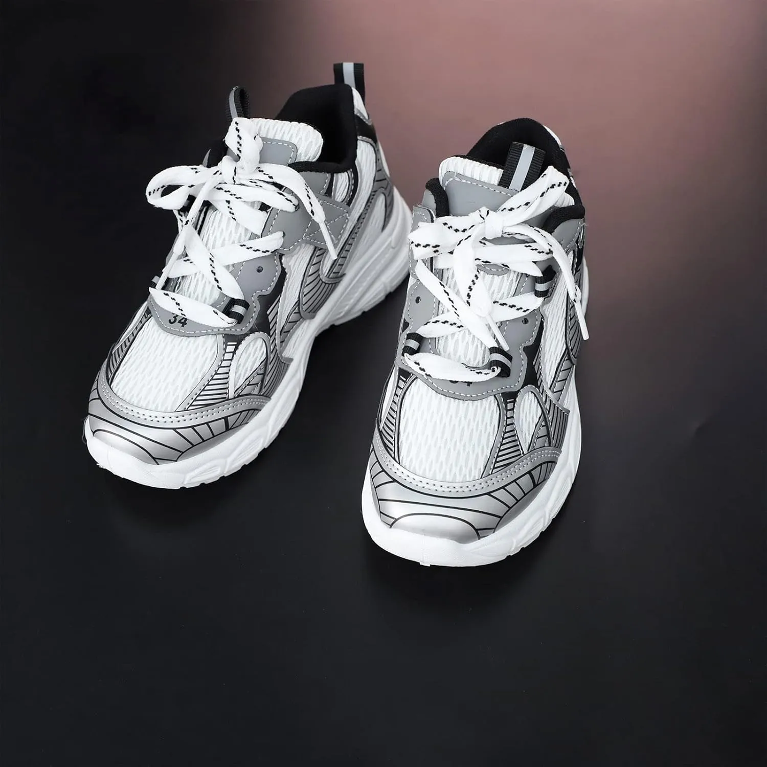 Toddler Baby Sneakers Fashionable Children Sports Boys and Girls Thick Non Slip Boy Solid Tied Shoes Casual Shoes