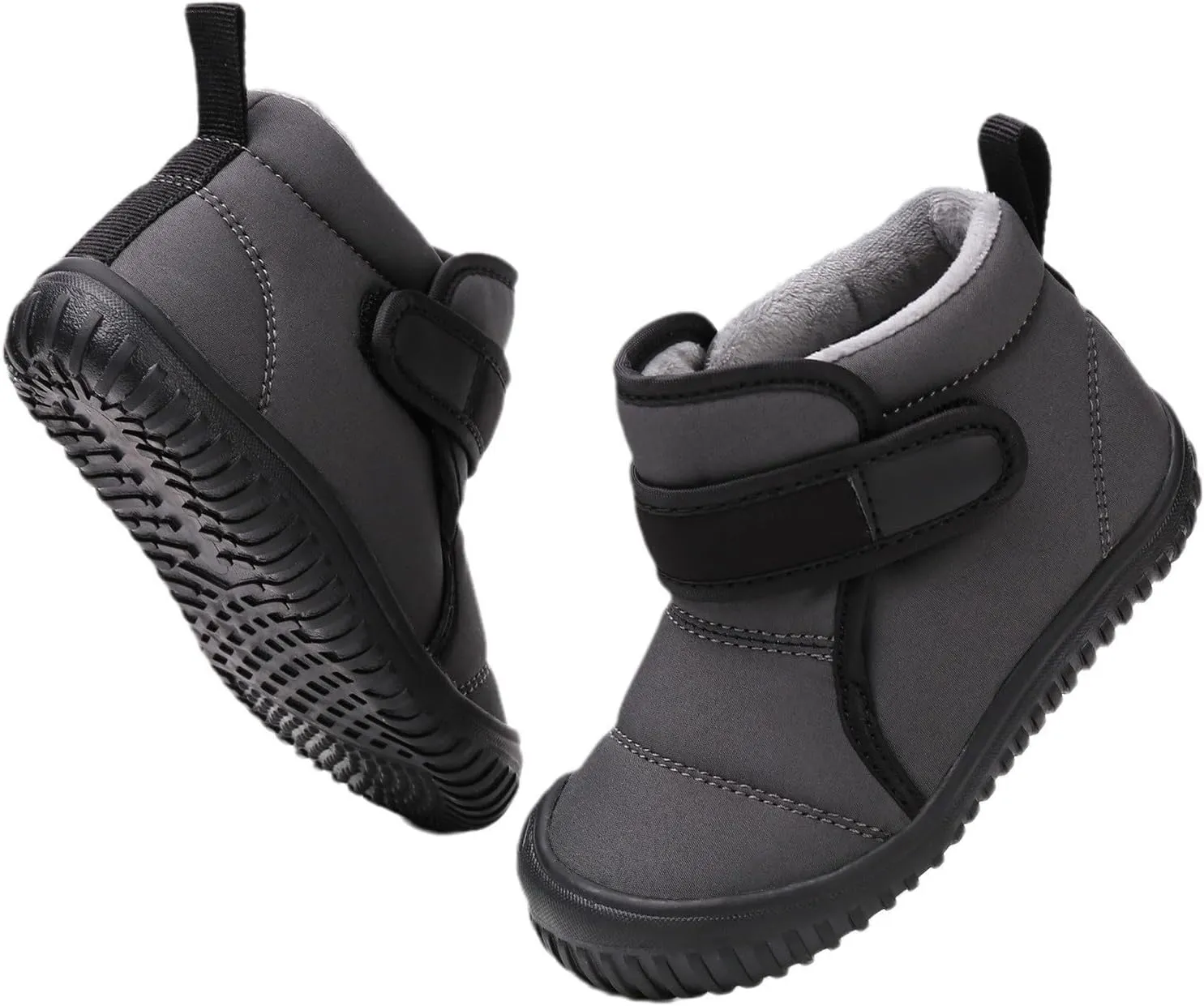 Toddler Baby Snow Boots Winter Shoes Boys Cold Weather Baby Faux Fr Shoes Snow Boots For Girls Big Kid Warm Inside