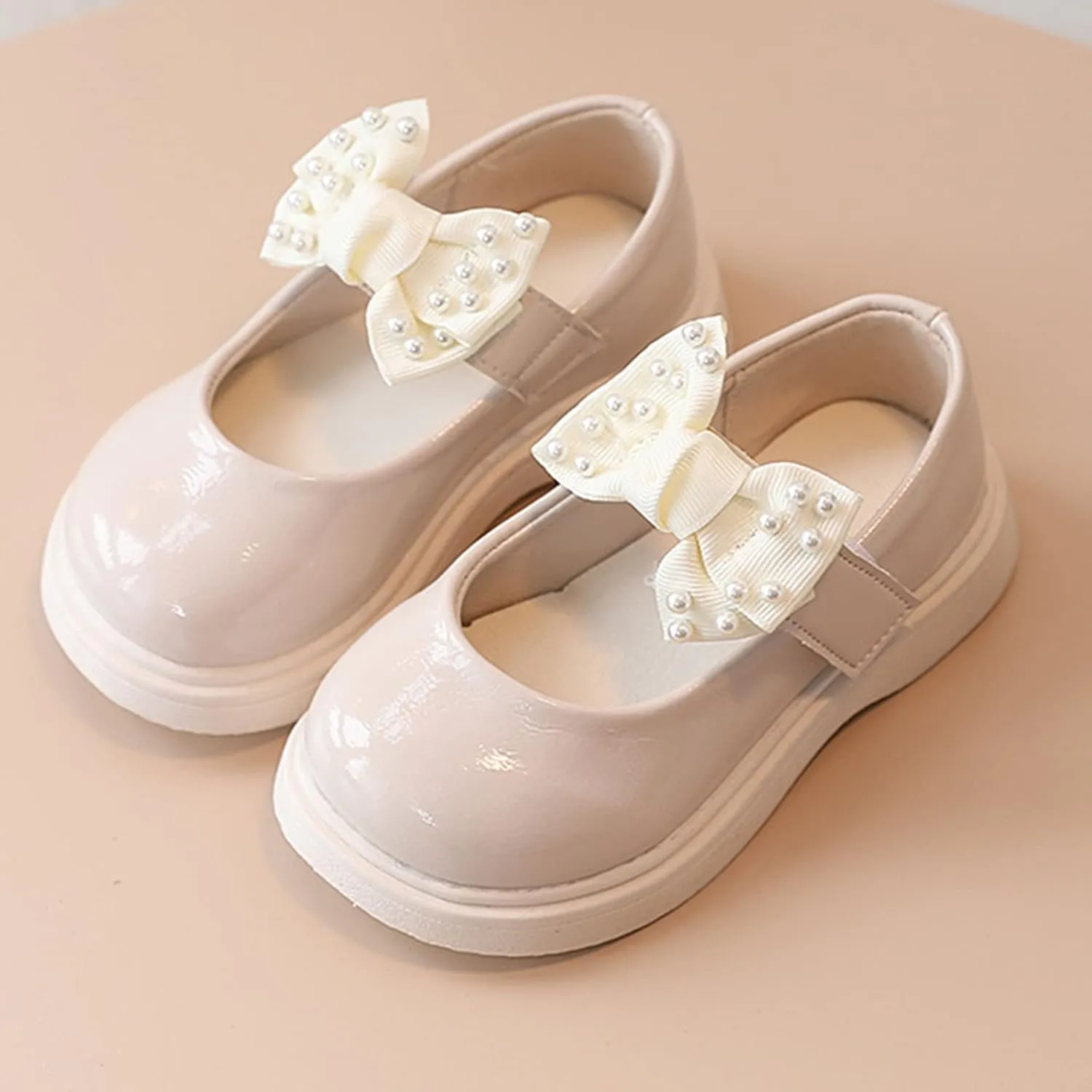 Toddler Girl Sandals Size 8 Girls Sandals Children Shoes Pearl Bow Tie Princess Shoes Dance Girl Elegant Summer Sandals