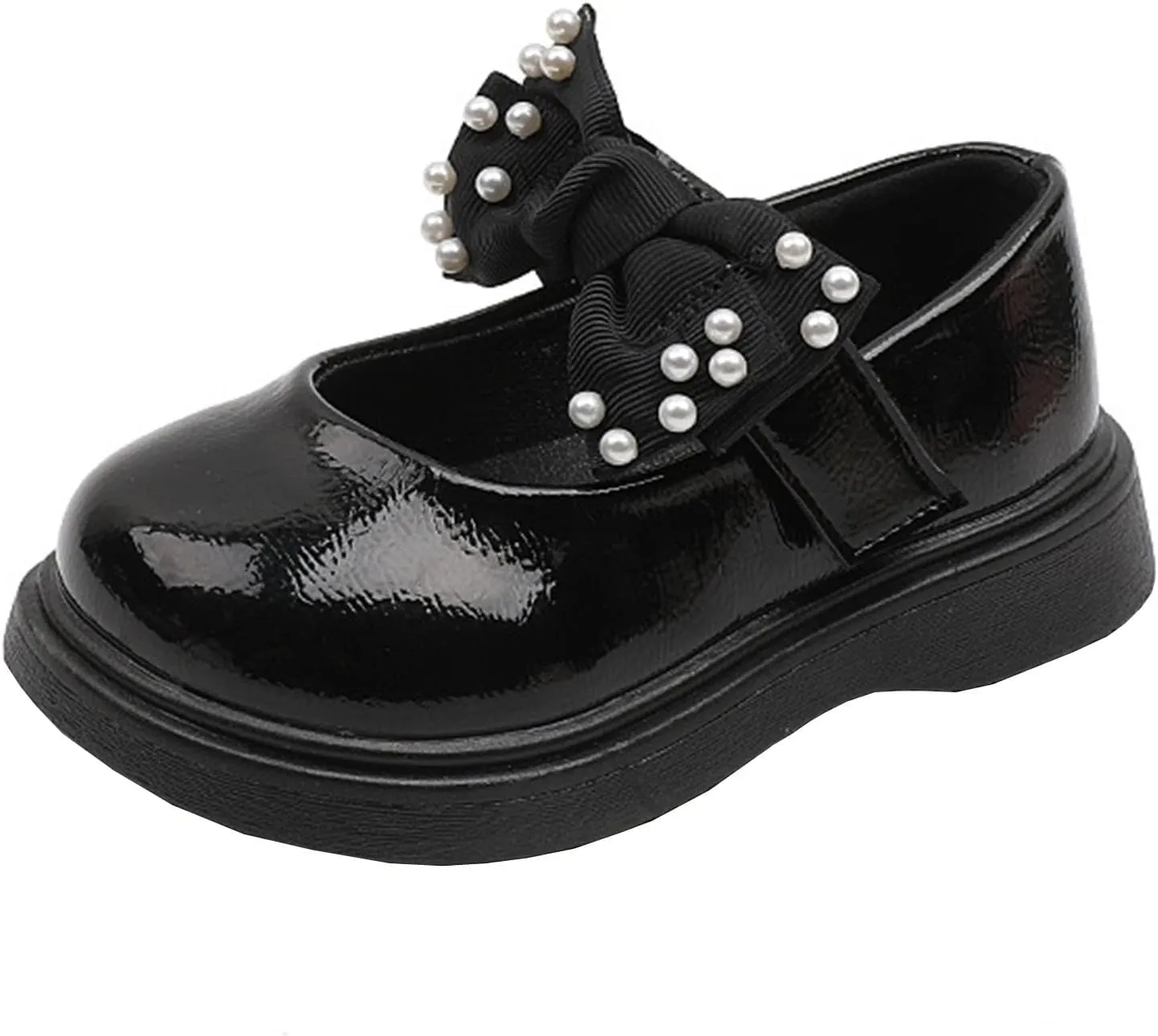 Toddler Girl Sandals Size 8 Girls Sandals Children Shoes Pearl Bow Tie Princess Shoes Dance Girl Elegant Summer Sandals