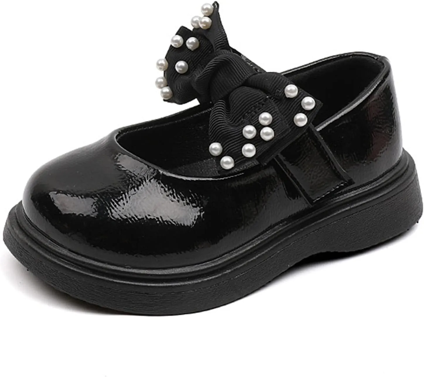 Toddler Girl Sandals Size 8 Girls Sandals Children Shoes Pearl Bow Tie Princess Shoes Dance Girl Elegant Summer Sandals