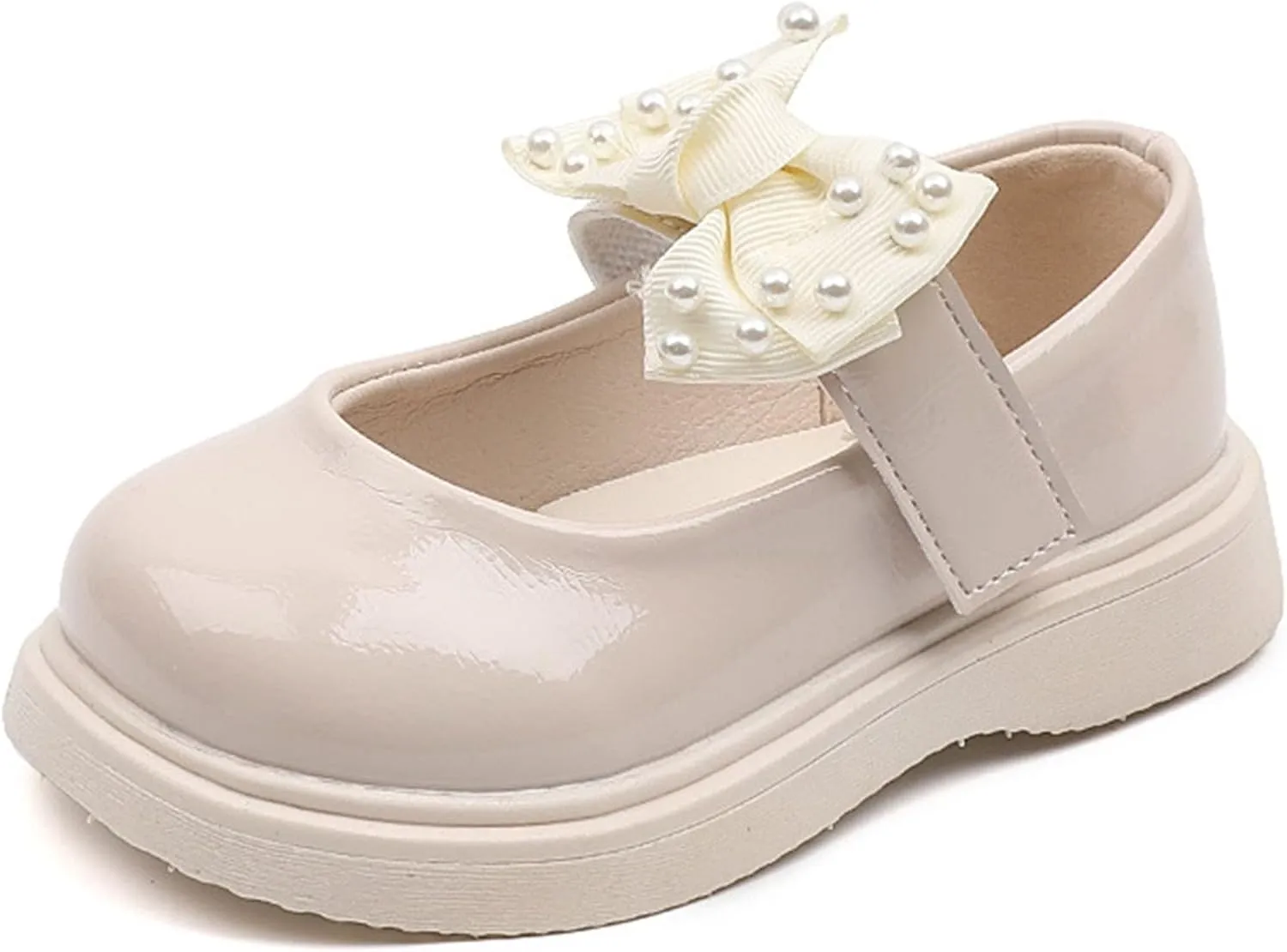 Toddler Girl Sandals Size 8 Girls Sandals Children Shoes Pearl Bow Tie Princess Shoes Dance Girl Elegant Summer Sandals