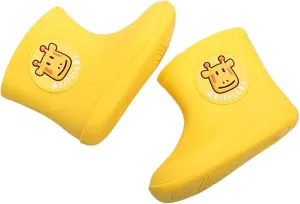 Toddler Rain Boots for Boys Girls, Waterproof eamless Lightweight Rubber Boots Kids Rain Boots Outdoor Playing