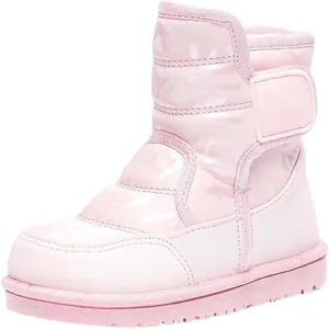 Toddler Snow Boots Boys Snow Boots Size 13 Little Kid Waterproof Non Slip Mid Calf Outdoor Warm Lightweight Snow Boots