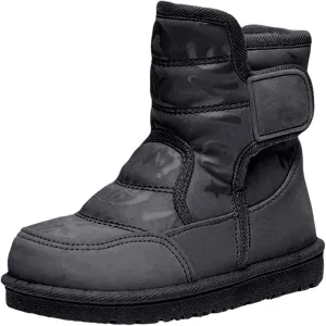 Toddler Snow Boots Boys Snow Boots Size 13 Little Kid Waterproof Non Slip Mid Calf Outdoor Warm Lightweight Snow Boots
