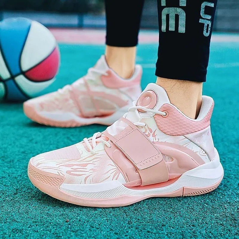 Unisex Basketball Shoes are Lightweight Non Slip Comfortable Casual Fashionable Sports Training Boots