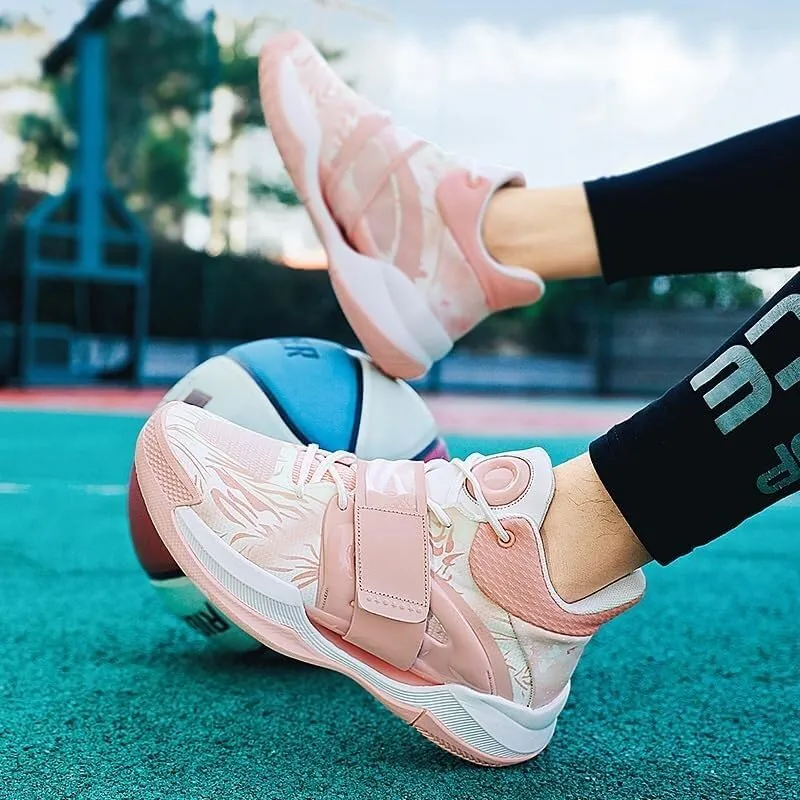 Unisex Basketball Shoes are Lightweight Non Slip Comfortable Casual Fashionable Sports Training Boots