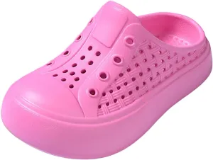 Walking Shoes for Boys Girls Girls Shoes Comfortable Soft Thick Sole One Foot Covered Sandals Fashionable Light Sandals