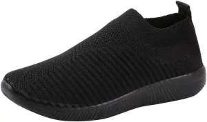 Walking Shoes Women Casual Sock Sneakers Comfy Breathable Slip on Sneakers Lightweight Casual Sports Work Shoes