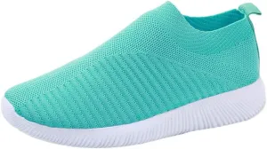 Walking Shoes Women Casual Sock Sneakers Comfy Breathable Slip on Sneakers Lightweight Casual Sports Work Shoes