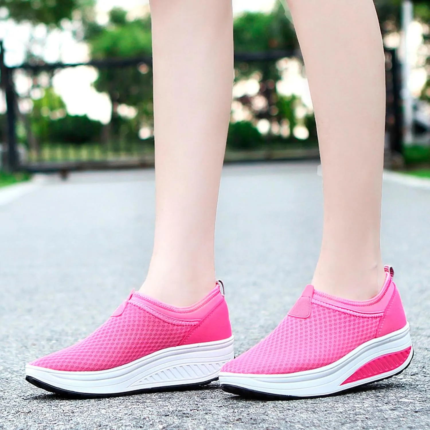 Walking Shoes Women's Arch Support Plantar Fasciitis Orthopaedic Shoes Comfortable Wide Sports Ocean Swim