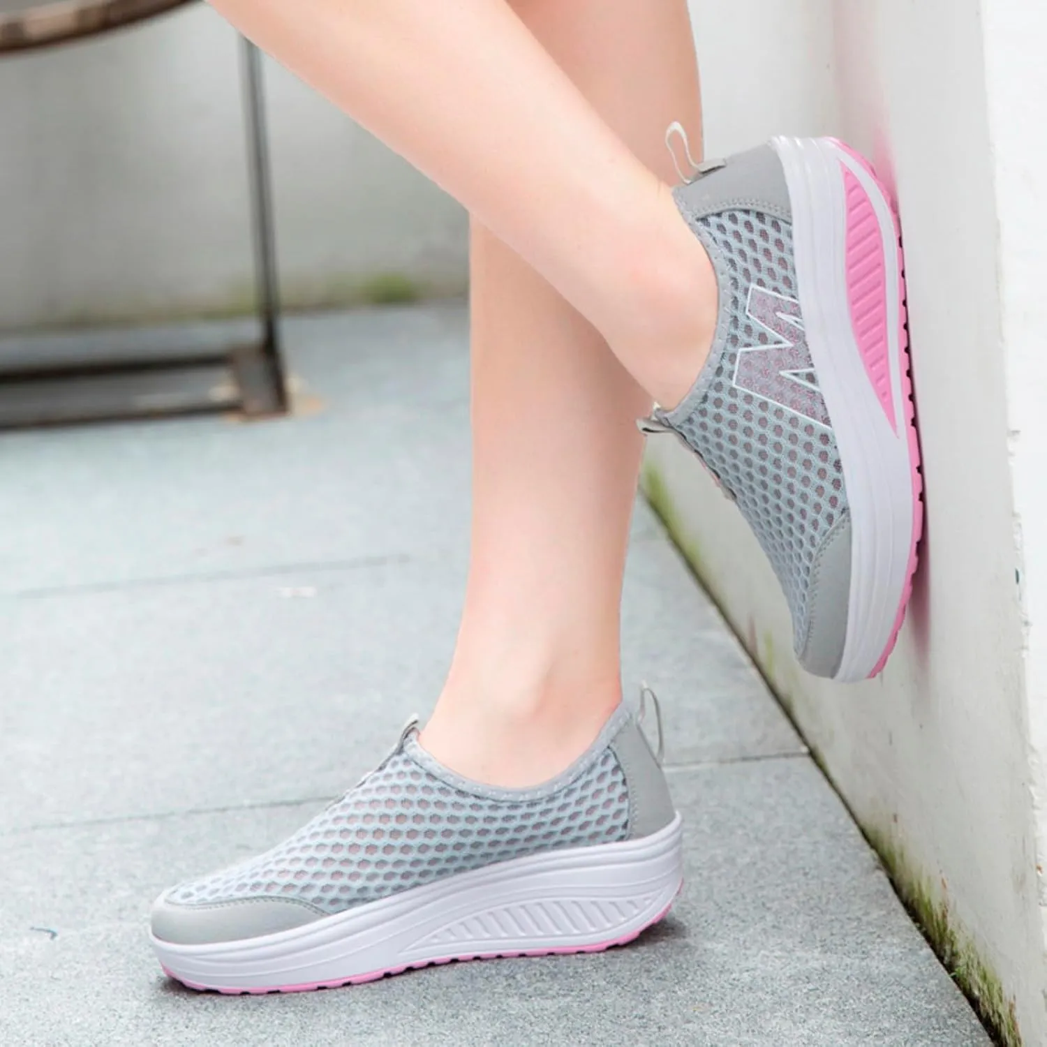 Walking Shoes Women's Arch Support Plantar Fasciitis Orthopaedic Shoes Comfortable Wide Sports Shoes with for Flat Feet Foot Sorenes All Womens Athletic Shoe