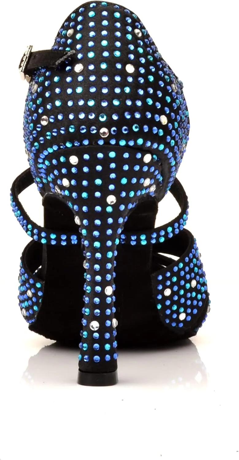 Women's 1920s Party Shoes Rhinestone Ballroom Dance Shoes Performance Wedding Shoes