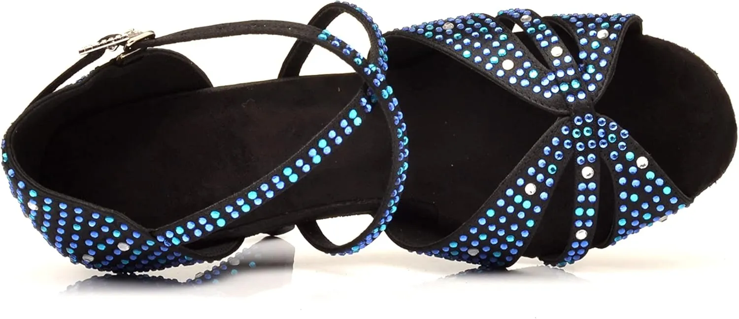 Women's 1920s Party Shoes Rhinestone Ballroom Dance Shoes Performance Wedding Shoes