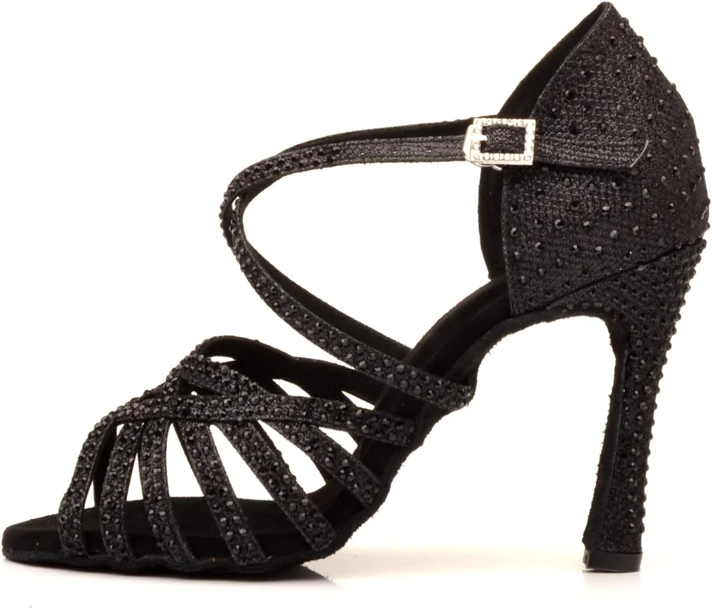 Women's 1920s Party Shoes Rhinestone Ballroom Dance Shoes Performance Wedding Shoes
