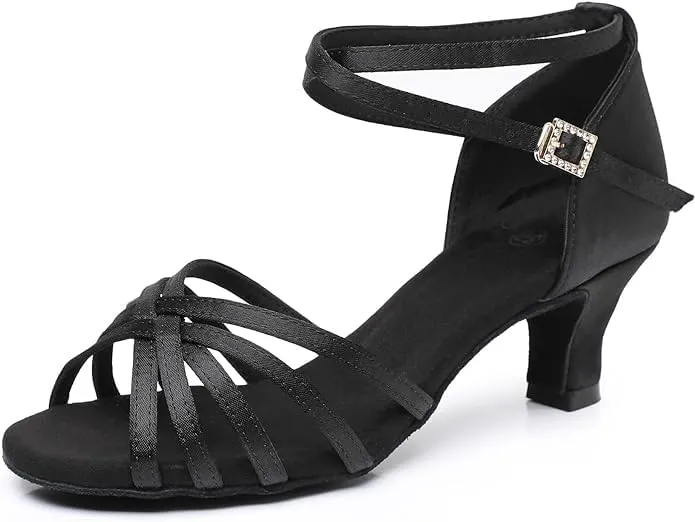 Women's Latin Dance Shoes,Performance Wedding Dancing Shoes A01G2/2.0inch Heel