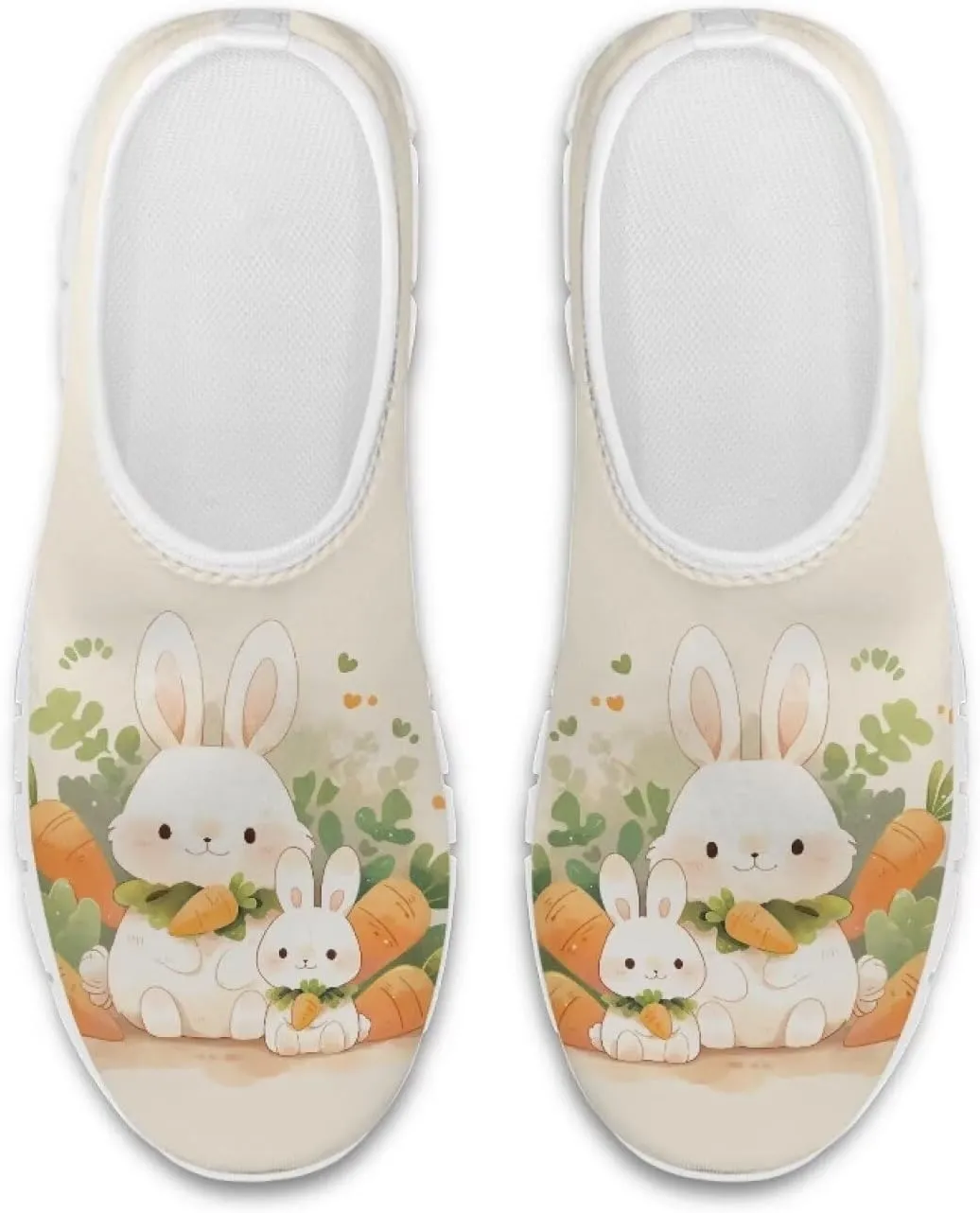 Women's Sneakers Comfy Breathable Lightweight Low Cut Non Slip Walking Running Shoes Valentine's Prints