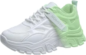 Women's Walking Shoes Lightweight Workout Casual Thick Sole Non Slip Fashion Sneakers Comfy Sport Shoes for Women