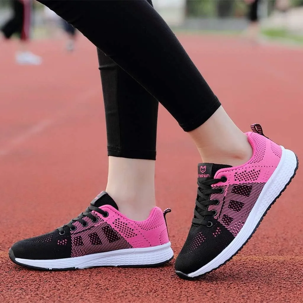 Women's Walking Shoes Mesh Breathable Lightweight Fashion Mens Tennis Shoes Lightweight Men's Casual Dress Shoes Brown Sneakers Waterproof Tennis Shoe Trainers Shoe