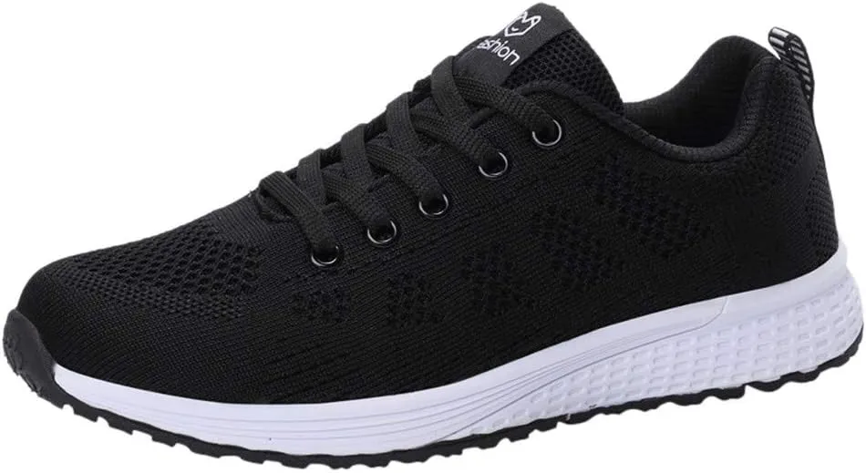 Women's Walking Shoes Mesh Breathable Lightweight Fashion Mens Tennis Shoes Lightweight Men's Casual Dress Shoes Brown Sneakers Waterproof Tennis Shoe Trainers Shoe