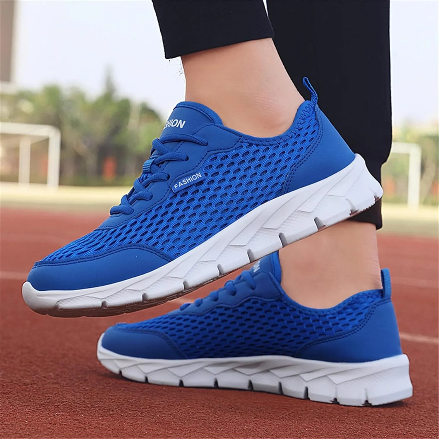 Women's Walking Shoes Mesh Breathable Lightweight Fashion Mens Tennis Shoes Lightweight Men's Casual Dress Shoes Brown Sneakers Waterproof Tennis Shoe Trainers Shoe
