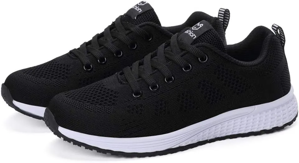 Women's Walking Shoes Mesh Breathable Lightweight Fashion Mens Tennis Shoes Lightweight Men's Casual Dress Shoes Brown Sneakers Waterproof Tennis Shoe Trainers Shoe